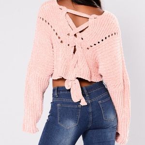 FashionNova Catia Sweater - Pink